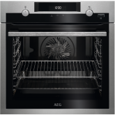 AEG BPS555020M 
SteamBake Pyrolytic Multifunction oven with retractable rotary controls, Touch cont