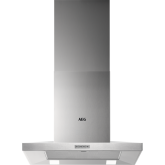 AEG DKB4650M 
60cm Stainless Steel Chimney Hood, Mechanical Push Buttons, LED Lighting, 3 Speeds, C