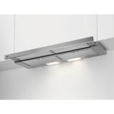 AEG DPB3932S 
90cm Silver Pull Out Hood, Mechanical Push Buttons, 3 Speeds, LED Lighting, Charcoal 