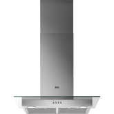 AEG DTB3654M 
60cm Transparent Glass Wall Chimney Hood, Mechanical Push Buttons, LED Lighting, 3 Spe