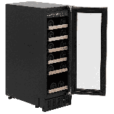 Amica AWC300SS 30 cm fs wine cooler, 19 x BS, SS door frame, blue LED, RD