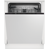 Beko DIN15C20 Integrated Full Size Dishwasher - 14 Place Settings