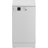 Beko DVS05C20W Slimline Dishwasher - White - 10 Place Settings