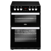 Belling 444410818 6444410818 60cm Electric Ceramic Range Cooker - Black