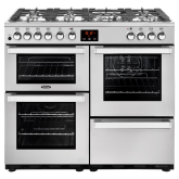 Belling 444444081 Cookcentre 100DFT Dual Fuel Range Cooker