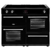 Belling 444444154 Farmhouse 110Ei Range Electric Cooker - Black