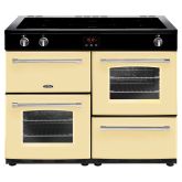 Belling 444444156  110EI 109.6cm Electric Rangecooker with Triple Oven and Induction Hob - Cream