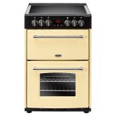 Belling 444444710 60cm Electric Range Cooker with Ceramic Hob - Cream