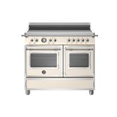 Bertazzoni HER105I2EAVT Heritage 100cm Range Cooker Twin Oven Induction Ivory
