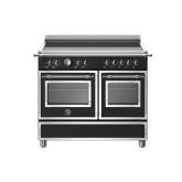 Bertazzoni HER105I2ENET Heritage 100cm Range Cooker Twin Oven Induction Matt Black