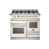 Bertazzoni HER106L3EAVT Heritage 100cm Range Cooker XG Oven Dual Fuel Ivory