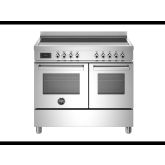 Bertazzoni PRO105I2EXT Professional 100cm Range Cooker Twin Oven Induction Stainless Steel