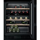 Bosch KUW21AHG0G Series 6 Built-In Wine Cooler with Glass Door - Black