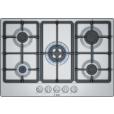 Bosch PGQ7B5B90 75cm, 5 burners, 3.3kW Wok, Cast Iron supports, Star layout
