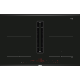 Bosch PXX875D67E 80cm venting hob, DirectSelect Premium Control, 2 x Flex + Ventilation, PerfectCook
