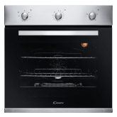 Candy FCP403X/E 60cm Fan Oven
65 Litre capacity, 4 functions, minute minder, rotary controls, doubl