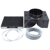 Caple CAP83CF Recirculation kit (including activated carbon filter) for DD810BK
