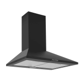 Caple CCH601BK black, push button controls, 305m3/h, W 600mm, C energy, filter CAP60CF 