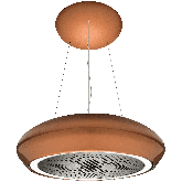 Caple CR700 Ceramica, copper coloured Ceramic, remote control, LED light, 550m3/h, W 690mm, filter C