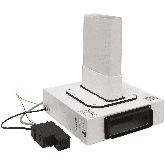 Caple DDMEXT28 behind plinth installation, **478 to 559m3/h, **B to C energy, for Downdraft hoods on