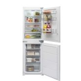 Caple RI5501 50/50 fridge freezer, glass shelves, 146/94L capacity, F energy, H 1770mm 