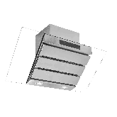 Caple SP912SS Spirit, stainless steel and glass, touch controls, 612m3/h, W 900mm, A energy, filter 