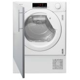 Caple TDI4001 fully integrated heat pump tumble dryer, 15 programmes (inc. 24hrs Delay timer), 7kg, 