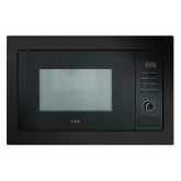 CDA VM131BL BI microwave oven, LED timer and clock , 900W, black frame
