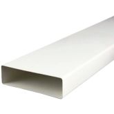 Elica 6R100R Rectangular 220 x 90mm Rigid Duct 1000mm Long