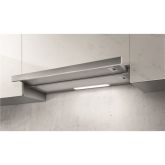 Elica ELITE14-LED-90 90Cm Stainless Steel Telescopic Cooker Hood With Pull Out Canopy, 3 Push Speed 