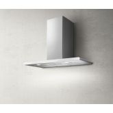 Elica GALAXY-LED-WH 80Cm Galaxy Led Stainless Steel/White Glass Chimney Cooker Hood