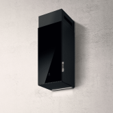 Elica HAIKU-ISL-32-BLK 32Cm Black Island Hood With Led Strip Lighting And Touch Controls