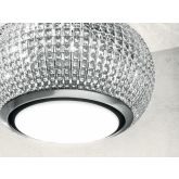 Elica INTERSTELLAR-C Clear Crystal Interstellar Ceiling Mounted Hood With 3 Speeds + Booster Power L