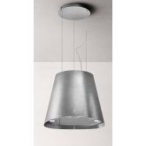 Elica JUNO-URB-IRON 50Cm Cast Iron Effect Suspended Ceiling Cooker Hood With Led Lighting And 3 Spee