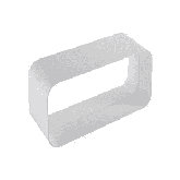 Elica KIT0121001 nt do ducting rect. connector 80mm for 222x89