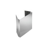 Elica KIT01797 Short Chimney Kit Stainless Steel (235mm - 465mm)