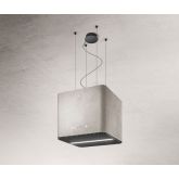 Elica PIX-CC 42Cm Concrete Re-Circulating Suspended Hood With Strip Led Lighting And 3 Speed Control