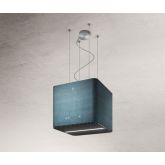 Elica PIX-DENIM 42Cm Soft Denim Re-Circulating Suspended Hood With Strip Led Lighting And 3 Speed Co
