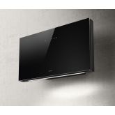Elica PLAT-BLK-80 80Cm Black Wall Mounted Hood With 3 Speeds And 1 Boost Power Level 