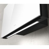 Elica PLAT-WH-80 80Cm White Plat Wall Mounted Hood With 3 Speeds And 1 Boost Power Level 