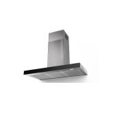 Faber 325.0617.017 Stilo Glass Smart A60 (S/Steel / Black Glass, 60cm)