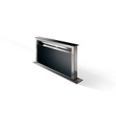 Faber 340.0571.082 Fabula Plus EV8+ BK A90 (Black Glass / Stainless Steel, 90cm)