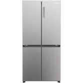 Haier HCR3818ENMM 83.3cm Total No Frost Fridge Freezer - Pt. Inox