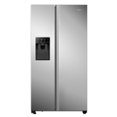 Hisense RS694N4TCF 91cm Frost Free PureFlat American Style Fridge Freezer - Stainless Steel