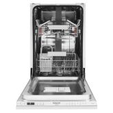 Hotpoint HSICIH4798BI Integrated Slimline Dishwasher With 10 Place Settings, Inverter Motor, Express