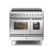 Roma 90cm Twin 60 / 30 6 Zone FL Induction Stainless Steel