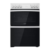 Indesit ID67V9KMWUK 60cm Electric Ceramic Cooker - White
