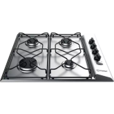 Indesit PAA642IXI Aria PAA642IXI 58cm Gas Hob - Silver