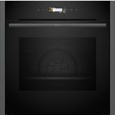 Neff B24CR31G0B 59.6cm Built In Electric Single Oven - Black/Graphite Grey