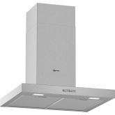 Neff D62BBC0N0B 60cm, Box Design, 3 speed, push buttons, LED lights. Optional CleanAir Standard Reci